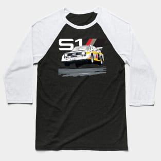 WRC Sport S1 E2 Group B Rally Car Stig Blomqvist, Mikkola 4X4 Walter Röhrl Baseball T-Shirt